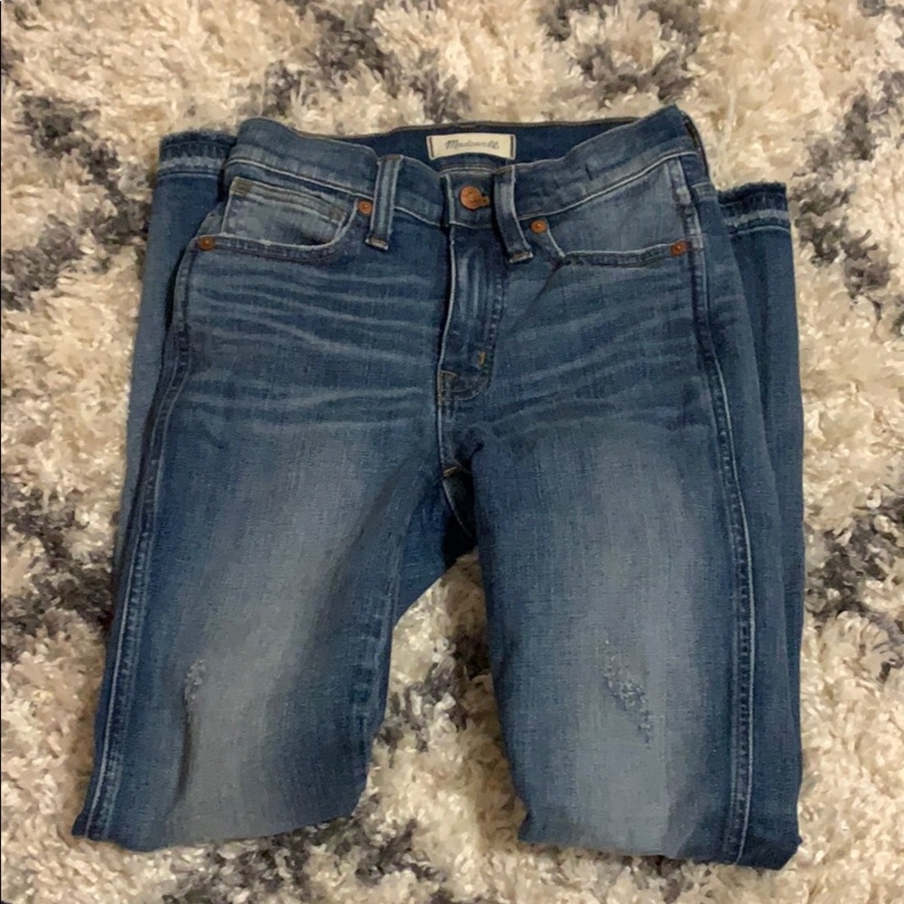 Madewell Lightly Distressed Denim